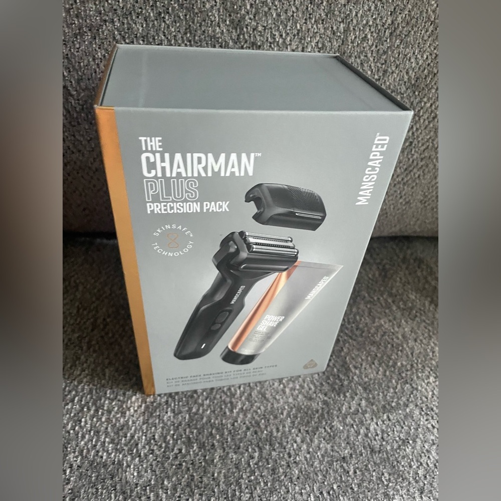 The Chairman Plus Precision Pack, Manscaped Face Shaver & SkinSafe Trimmer